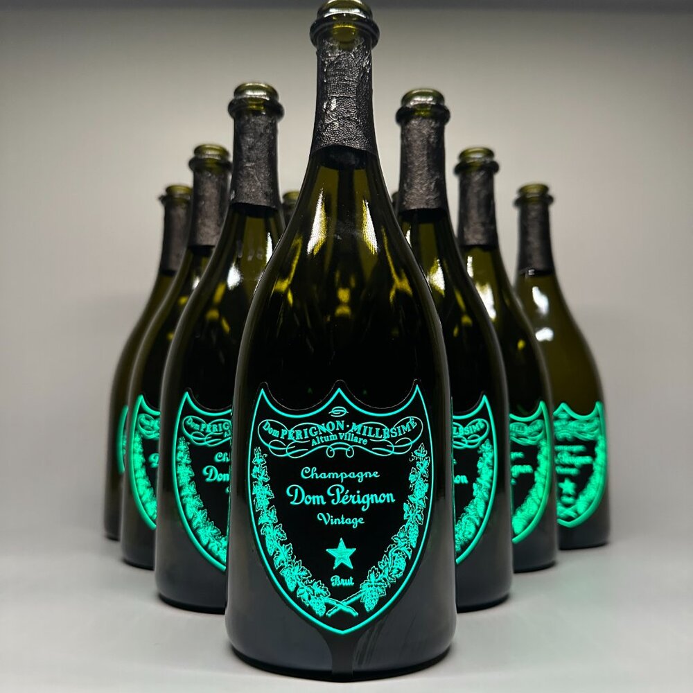 Dom Perignon Brut Luminous Light Up One (1) Empty Bottle 750ml